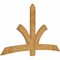 Ekena Millwork Davenport Rough Sawn Timber Gable Bracket, Western Red Cedar, 84"W x 49"H x 2"D x 6"F, 14/12 Pitch GBW084X49X0206DAV00RWR - alternate 2